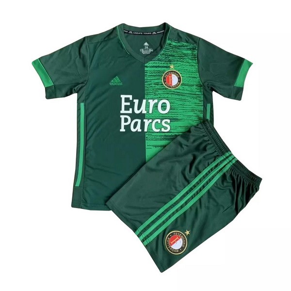Camiseta Feyenoord Rotterdam 2ª Niño 2021-2022 Verde